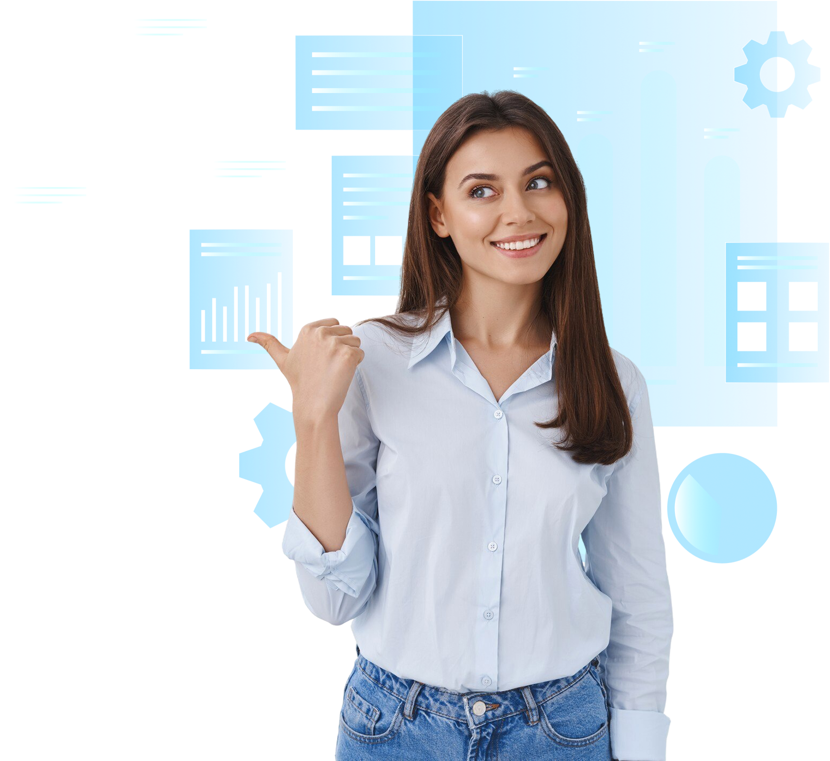 Estudiante con laptop