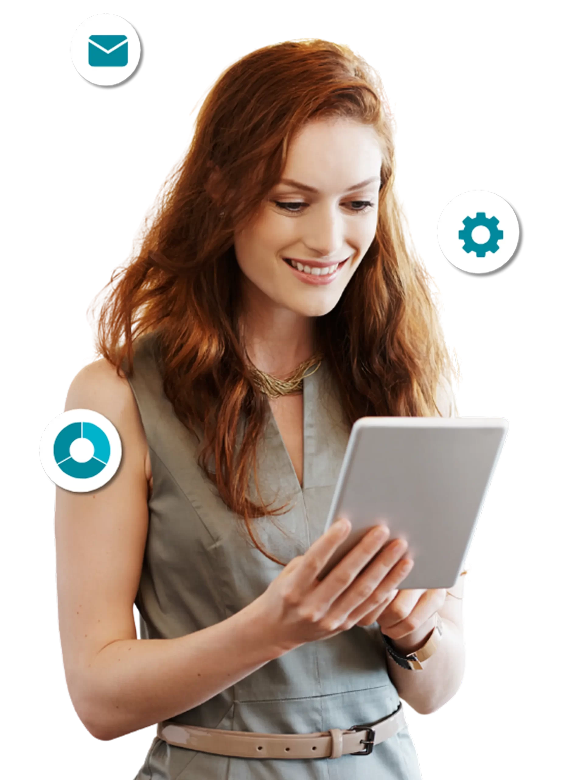 Estudiante con laptop